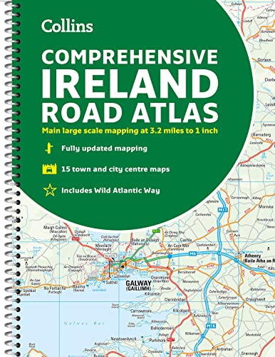 Comprehensive Road Atlas Ireland von Collins