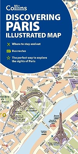 Discovering Paris Illustrated Map: Ideal for exploring von Collins