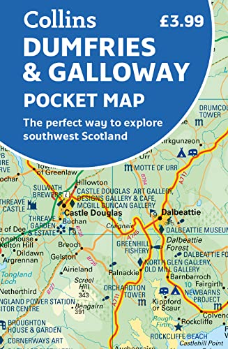 Dumfries & Galloway Pocket Map: The perfect way to explore southwest Scotland