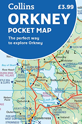Orkney Pocket Map: The perfect way to explore Orkney von Collins