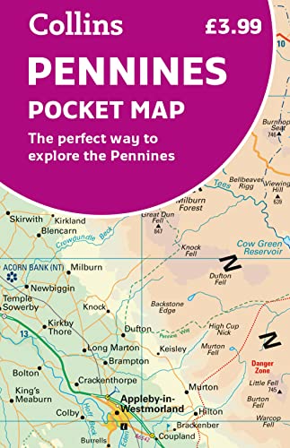 Pennines Pocket Map: The perfect way to explore the Pennines