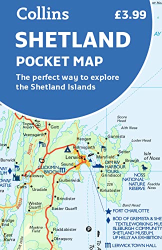 Shetland Pocket Map: The perfect way to explore the Shetland Islands