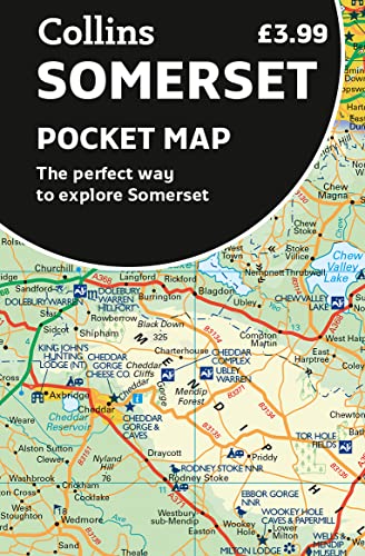 Somerset Pocket Map: The perfect way to explore Somerset