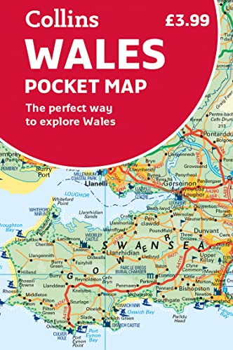 Wales Pocket Map: The perfect way to explore Wales von Collins