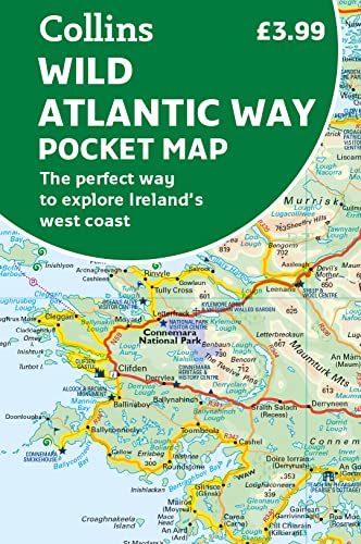Wild Atlantic Way Pocket Map: The perfect way to explore Ireland’s west coast von Collins