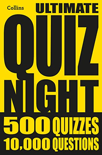 Collins Ultimate Quiz Night: 10,000 easy, medium and hard questions with picture rounds (Collins Puzzle Books) von Collins