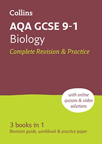 AQA GCSE 9-1 Biology All-in-One Complete Revision and Practice: Ideal for the 2025 and 2026 exams (Collins GCSE Grade 9-1 Revision)