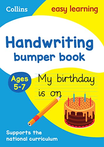 Handwriting Bumper Book Ages 5-7: Ideal for home learning (Collins Easy Learning KS1) von Collins