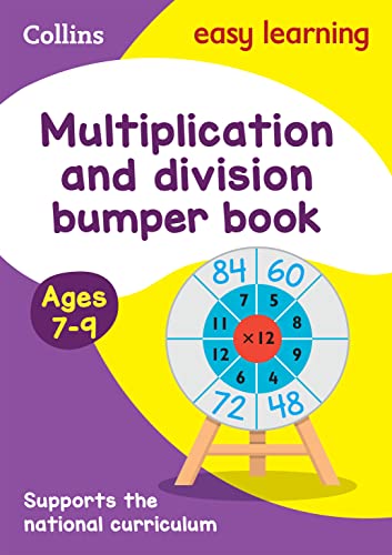 Multiplication & Division Bumper Book Ages 7-9: Ideal for home learning (Collins Easy Learning KS2) von Collins