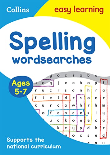 Spelling Word Searches Ages 5-7: Ideal for home learning (Collins Easy Learning KS1) von Collins