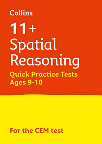 11+ Spatial Reasoning Quick Practice Tests Age 9-10 (Year 5): For the 2024 CEM Tests (Collins 11+ Practice) von Collins