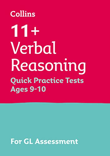 11+ Verbal Reasoning Quick Practice Tests Age 9-10 (Year 5): For the 2024 GL Assessment Tests (Collins 11+ Practice) von Collins