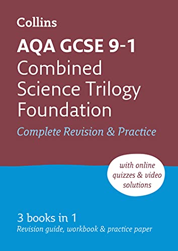 AQA GCSE 9-1 Combined Science Foundation All-in-One Complete Revision and Practice: Ideal for the 2025 and 2026 exams (Collins GCSE Grade 9-1 Revision)