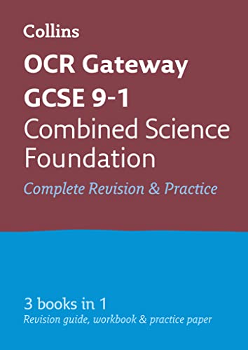 OCR Gateway GCSE 9-1 Combined Science Foundation All-in-One Complete Revision and Practice: Ideal for the 2025 and 2026 exams (Collins GCSE Grade 9-1 Revision)