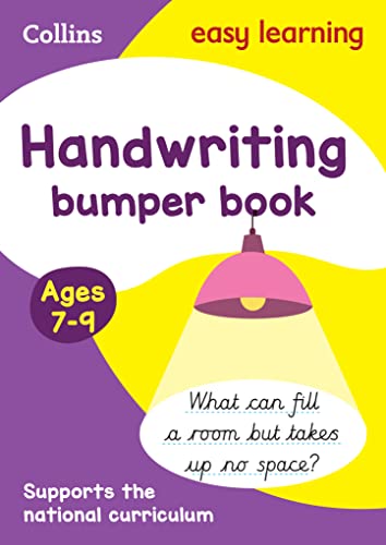Handwriting Bumper Book Ages 7-9: Ideal for home learning (Collins Easy Learning KS2) von Collins