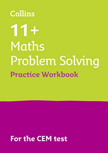 11+ Maths Problem Solving Practice Workbook: For the 2024 CEM Tests (Collins 11+ Practice) von Collins