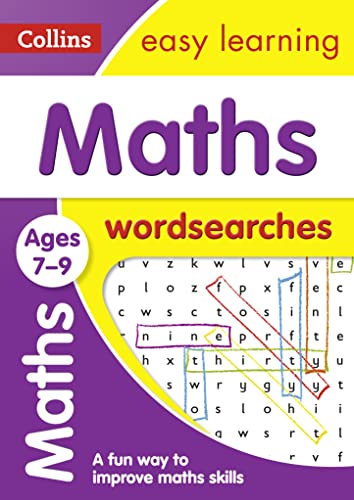 Maths Word Searches Ages 7-9: Ideal for home learning (Collins Easy Learning KS2)