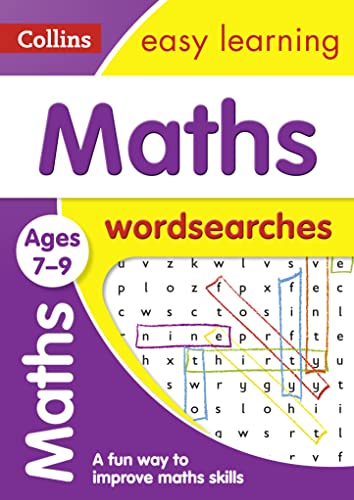 Maths Word Searches Ages 7-9: Ideal for home learning (Collins Easy Learning KS2) von Collins