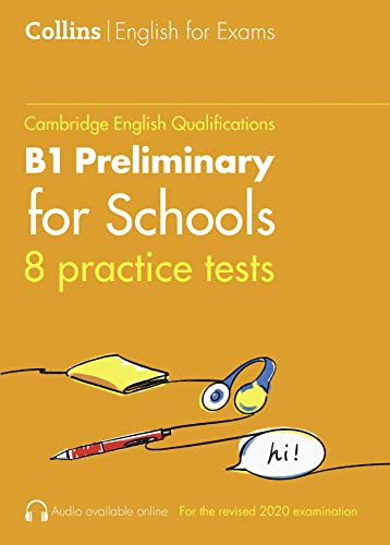 Practice Tests for B1 Preliminary for Schools (PET) (Volume 1) (Collins Cambridge English) von Collins