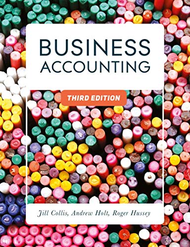 Business Accounting: An Introduction to Financial and Management Accounting