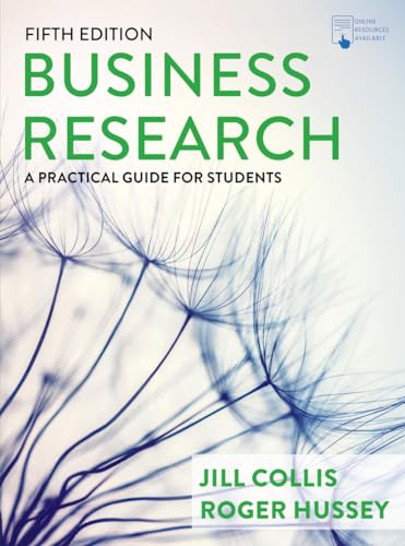 Business Research: A Practical Guide for Students