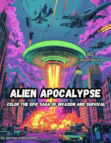 Alien Apocalypse: Color the Epic Saga of Invasion and Survival: Humanity at war with an Extra-terrestrial force Alien Apocalypse: Color the Epic Saga of Invasion and Survival: Humanity at war with an Extra-terrestrial force von Independently published