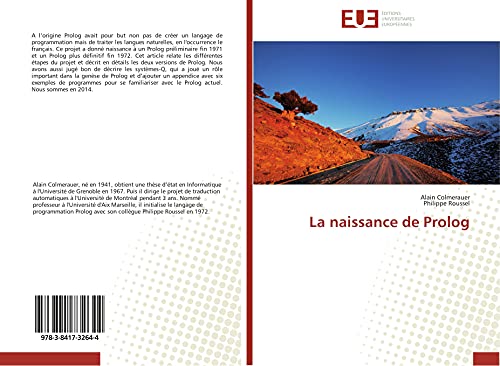 La naissance de Prolog (Omn.Univ.Europ.)
