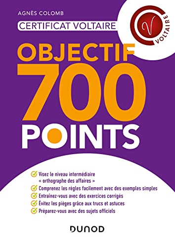 Certificat Voltaire - Objectif 700 points von DUNOD