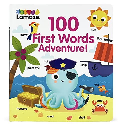 100 First Words Adventure! (Lamaze 100 Firsts Children's Interactive Board Book) von Cottage Door Press