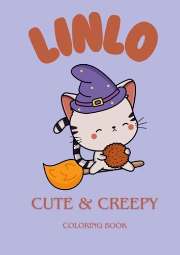 Cute & Creepy Coloring Book: Cute Halloween Coloring Pages von Brave New Books