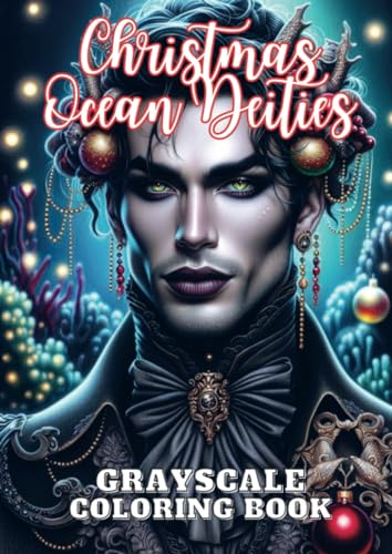 Christmas Ocean Deities: Grayscale Coloring Book Christmas Ocean Deities: Grayscale Coloring Book von Brave New Books