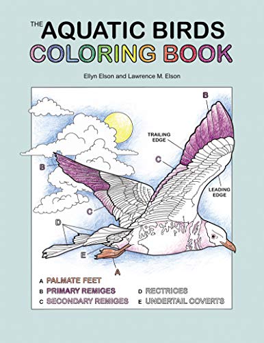 The Aquatic Birds Coloring Book: A Coloring Book (Coloring Concepts)