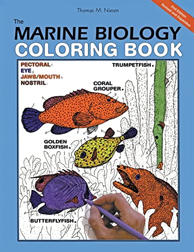 The Marine Biology Coloring Book, Second Edition: A Coloring Book (Coloring Concepts) von Collins Reference