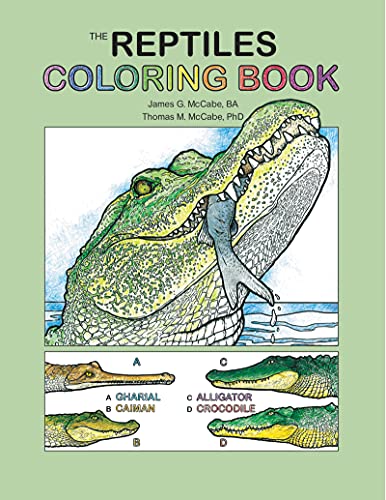 The Reptiles Coloring Book: A Coloring Book (Coloring Concepts)
