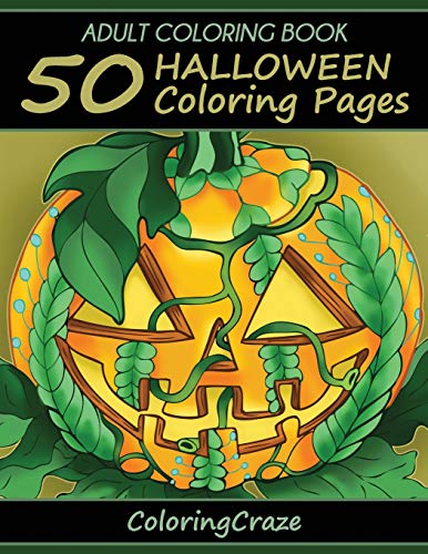 Adult Coloring Book: 50 Halloween Coloring Pages (Halloween Collection, Band 1) von Independently Published