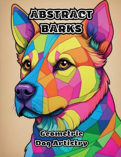 Abstract Barks: Geometric Dog Artistry von ColorZen