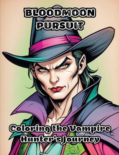 Bloodmoon Pursuit: Coloring the Vampire Hunter's Journey von ColorZen