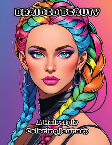 Braided Beauty: A Hairstyle Coloring Journey