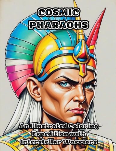 Cosmic Pharaohs: An Illustrated Coloring Expedition with Interstellar Warriors von ColorZen