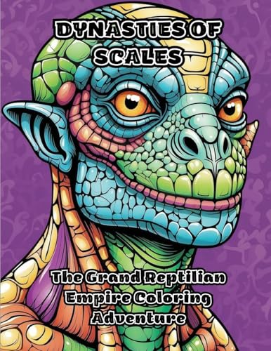 Dynasties of Scales: The Grand Reptilian Empire Coloring Adventure von ColorZen