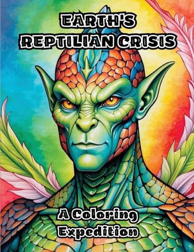 Earth's Reptilian Crisis: A Coloring Expedition von ColorZen