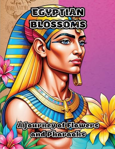 Egyptian Blossoms: A Journey of Flowers and Pharaohs von ColorZen