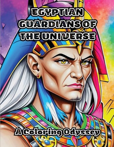 Egyptian Guardians of the Universe: A Coloring Odyssey von ColorZen