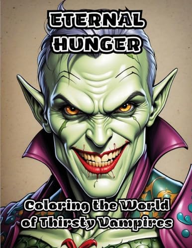 Eternal Hunger: Coloring the World of Thirsty Vampires von ColorZen