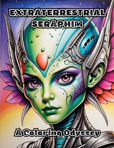 Extraterrestrial Seraphim: A Coloring Odyssey von ColorZen