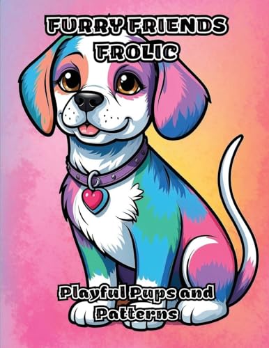 Furry Friends Frolic: Playful Pups and Patterns von ColorZen