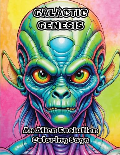 Galactic Genesis: An Alien Evolution Coloring Saga von ColorZen