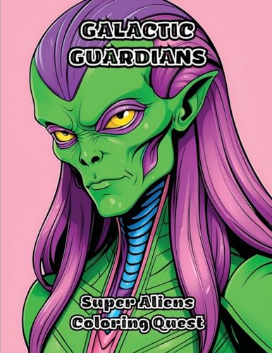 Galactic Guardians: Super Aliens Coloring Quest von ColorZen