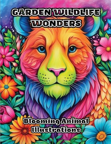 Garden Wildlife Wonders: Blooming Animal Illustrations von ColorZen