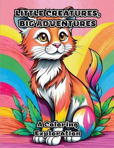 Little Creatures, Big Adventures: A Coloring Exploration von ColorZen